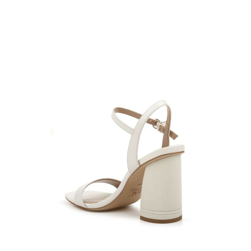 NWT ZAC ZAC POSEN Womens White Virginia Platform Sling Back Sandals 8 - Picture 2 of 4